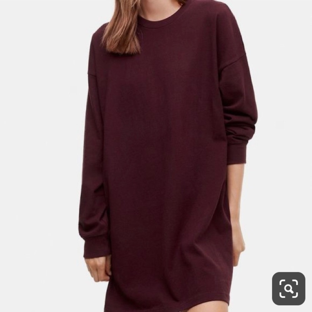 Aritzia TNA Fortuna Dress in cardamon